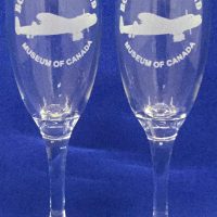 CHAMPAGNE FLUTE SET – Bomber Command Museum of Canada